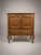 Mid-Century French Oak Side Cabinet For Sale - Image 6 of 6