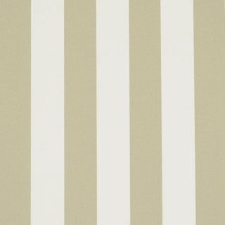 Schumacher Emma Stripe Wallpaper In Neutral For Sale