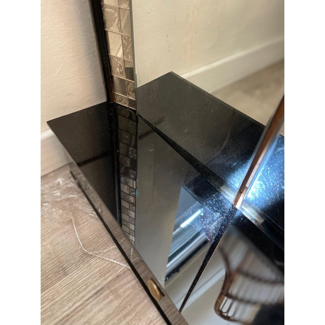 Mirror with Mosaic Border and Glass Coat Hooks, 1970s For Sale - Image 13 of 18