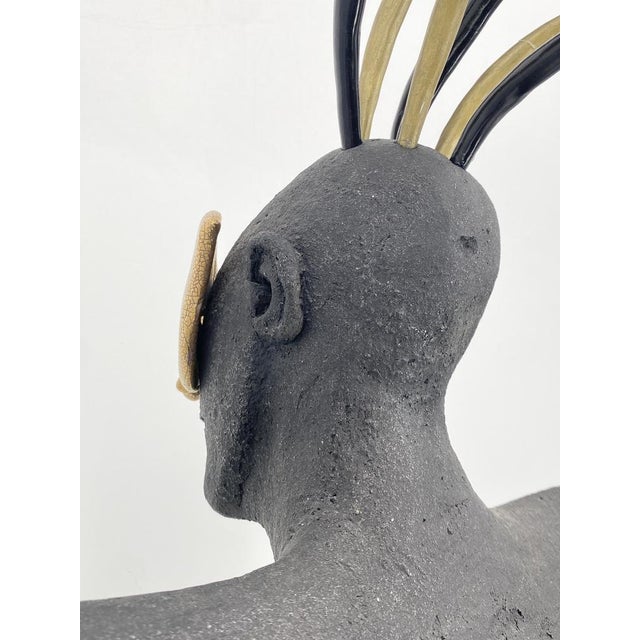 Ceramic Anna Malicka-Zamorska, Figurative Sculpture, 1994, Ceramic & Porcelain For Sale - Image 7 of 18