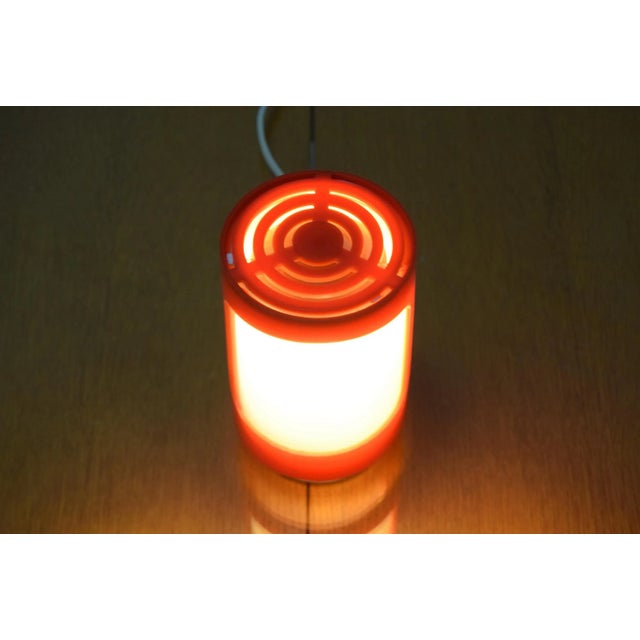 Mid-Century Plastic Table Lamp, 1970s For Sale - Image 6 of 10