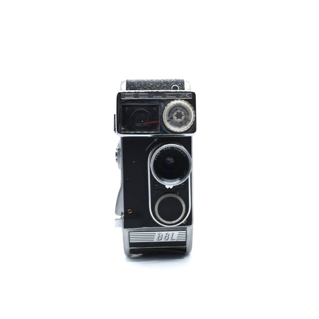 Mid 20th Century Mid 20th Century Paillard Bolex B8l 8mm Wind-Up Film Camera Made in Switzerland For Sale - Image 5 of 10