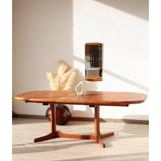 Vintage Danish Teak Dining Table from Dyrlund, 1970s For Sale - Image 18 of 18