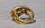 1940s The Hibbs: Ladies 18K Yellow Gold Snake Ring set with Peridot For Sale - Image 5 of 10