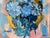Original-Moonlit Dahlias in Blue-Jardin d'Hiver Series-Shizico Yi-British Awarded Artist For Sale - Image 15 of 17