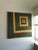 Textile Large 48” X 48” Oil Painting Titled Hall of Good Luck by Artist Brandt Leeds For Sale - Image 7 of 9
