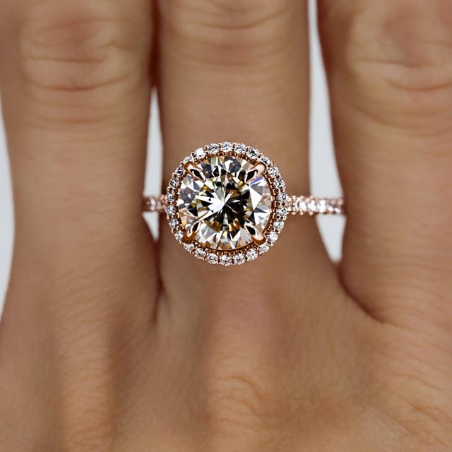 Late 20th Century 2.80 OP VS1 RB GIA Ring, Size 7 For Sale - Image 4 of 4