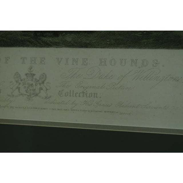 Vintage Wh Simmons Colored Engraving English Hunt Scene For Sale In Philadelphia - Image 6 of 9