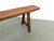 Vintage Walnut Bench, 1950s For Sale - Image 9 of 18