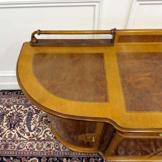 Classic Italian Office Cabinet Sideboard For Sale - Image 18 of 18