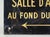 Vintage French Waiting Room Commercial Sign For Sale In New York - Image 6 of 9