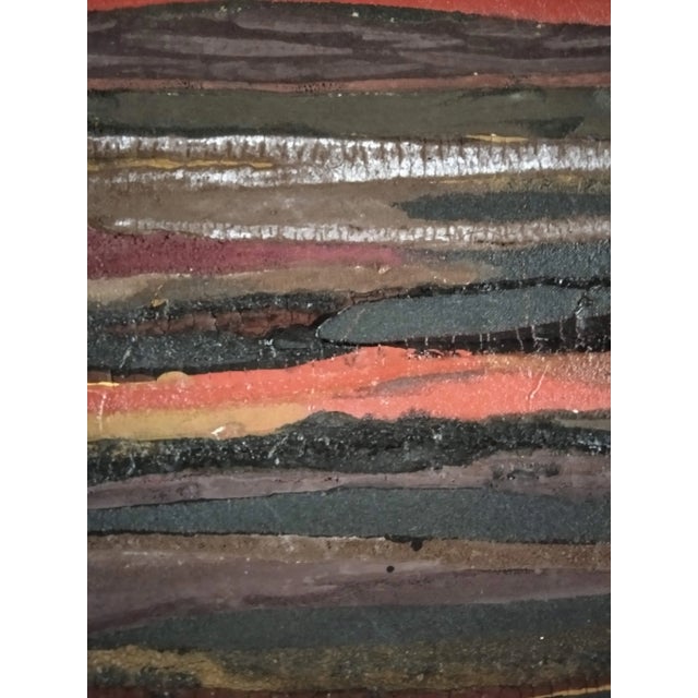 1970s Gil Cuatrecasas, Composition, 1970, Oil on Canvas For Sale - Image 5 of 7