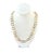 Vintage 14 Yellow Gold Open Circle Link Necklace. Necklace is composed of open circular links to create a fluid silhouette...