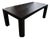 Restoration Hardware Black Oak Parsons Dining Table For Sale
