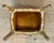 Vintage Louis XV Style Floral Ottoman Footstool – Matches Bergère Chair Set For Sale In Tampa - Image 6 of 6