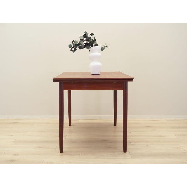Danish Teak Table, Denmark, 1970s For Sale - Image 4 of 14