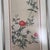 1970s Hand-painted silk panels Chinoiserie birds and flowering branches w/ glare-free glass stamped signed - Set of 2 Framed For Sale - Image 10 of 18