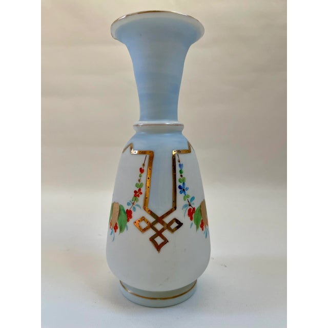 Vintage French Art Deco Gilt Vase For Sale - Image 9 of 9