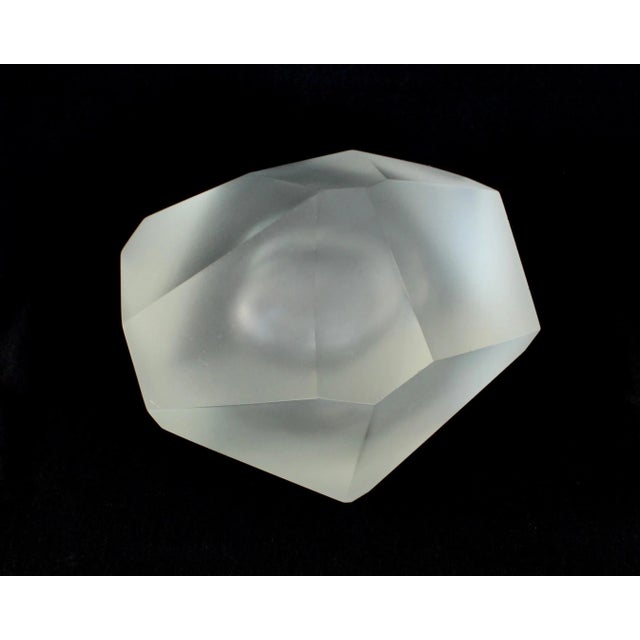 Italian Blown Glass Sculpture by Massimo Micheluzzi, Murano, 2021 For Sale - Image 4 of 12