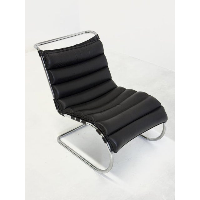 MR Lounge Chair by Ludwig Mies Van Der Rohe for Knoll, in Very Good conditions. Designed 1970 to 1979 This piece has an...