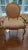 Set of 7 French Louis XVI Style Oval Back Dining Chairs – Distressed Painted Finish & Quilted Upholstery For Sale In Boston - Image 6 of 16