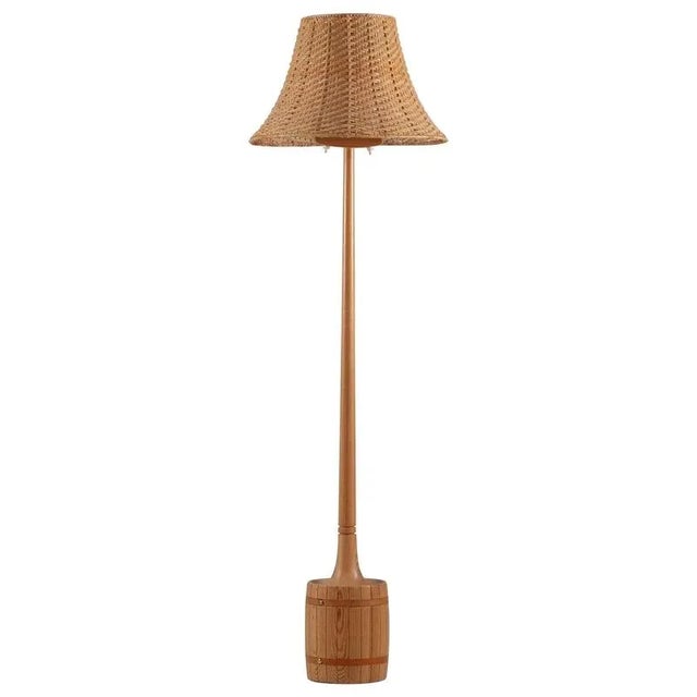 Swedish Floor Lamp by Tranås Style Fixture, 1960s For Sale - Image 10 of 10