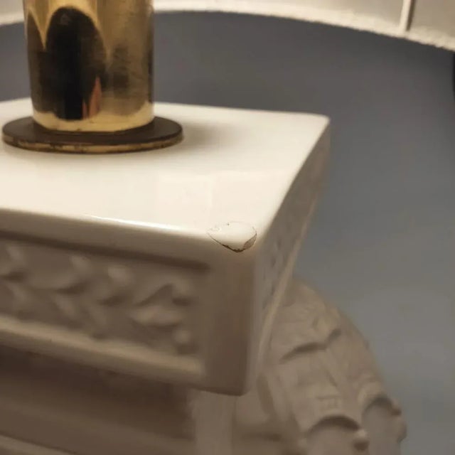 Vintage Spanish Ceramic Table Lamp, 1970s For Sale - Image 12 of 13