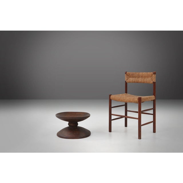 Large African Tree Trunk Bowl in Oak, 1950s For Sale - Image 6 of 12