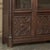Coffee 19th Century French Gothic Revival Carved Oak Library Bookcase For Sale - Image 8 of 18