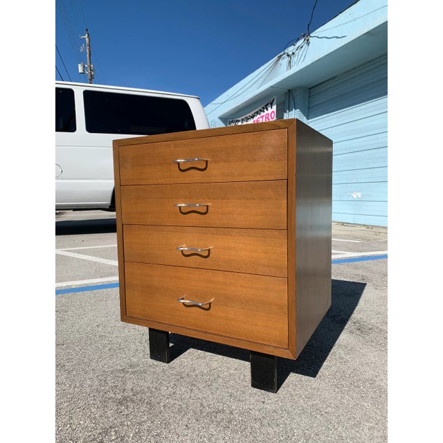 Rare George Nelson Herman Miller Small Chest for their Cabinet Series. 24w 30h 18.5d