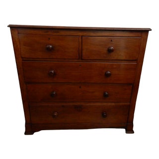 Victorian Mahogany Chest of Drawers For Sale