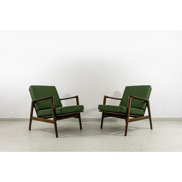 Vintage Armchairs from SFM, Poland, 1960s, Set of 2 For Sale - Image 6 of 16