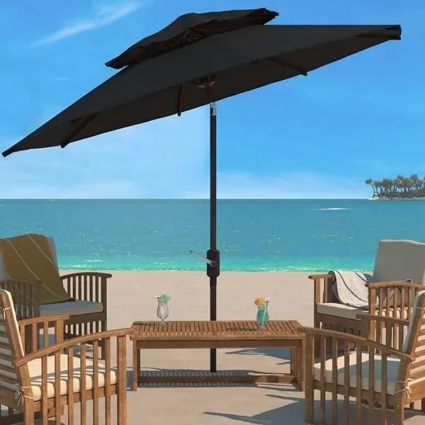 Keep your outdoor living area stylishly shady with this lovely Lorenia Umbrella. A chic update of the classic market...