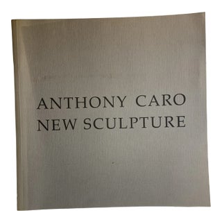 1989 Anthony Caro New Sculpture Book For Sale