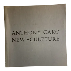 1989 Anthony Caro New Sculpture Book