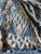 Mid 20th Century Vintage Collectible African Bamileke Ndop Indigo Denim Throw 90”Lx 47”w | No. 75 For Sale - Image 5 of 7