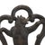 Wood A Classic Late 19th-Century Swiss Brienz "Black Forest" Style Carved Bear Chair. For Sale - Image 7 of 12