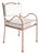 Panarea Armchair in Blue and White Upholstery by Ceraudo, 2010s For Sale