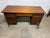 Brown Mid Century Modern Walnut Writing Desk by Stanley Furniture For Sale - Image 8 of 18
