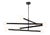 Regina Andrew Beaubien Steel Chandelier, Oil Rubbed Bronze For Sale