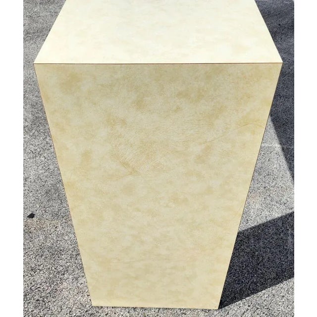 MCM Postmodern Console Table 1970s Huge 84" For Sale - Image 9 of 12