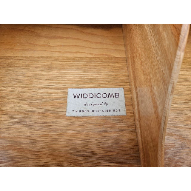 Robsjohn-Gibbings Widdicomb Walnut Six Drawer Dresser For Sale - Image 11 of 16