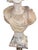 19th Century Italian Marble Bust of Sappho( Greek Lyric Poet) on Pedestal - Set of 2 For Sale - Image 9 of 10