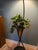1960s Mid Century Floor Lamp Brass Vase For Sale - Image 5 of 11
