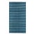 Rug & Kilim's Oversized Contemporary Dhurrie Rug in Blue Geometric Stripes - 6x9 For Sale