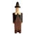 Wolf Creek Folk Art Signed Pilgrim Man Karen Rankin 1989 Wood Carved Painted Figurine For Sale