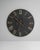 19th Century Central European Industrial Metal Wall Clock Face For Sale - Image 16 of 18