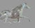 American Vintage Embossed Metal Figural Running Horse Weathervane For Sale - Image 3 of 9