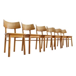 Vintage Danish Dining Chairs, 1960s, Set of 6 For Sale
