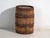 Antique Wooden Barrel with Iron Hoops, Hungary, 1930 For Sale - Image 8 of 8